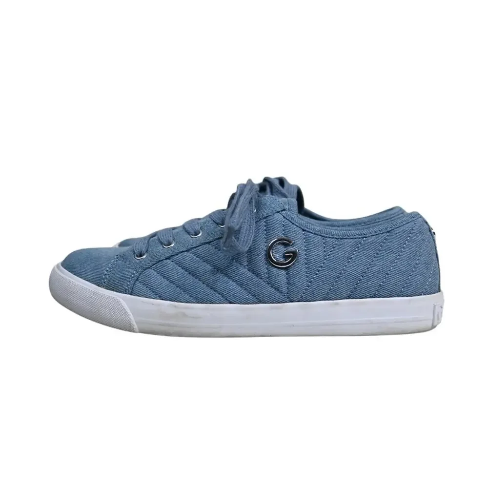 G by Guess Womens 8.5 Baddey Lace Up Sneakers - Picture 4 of 9